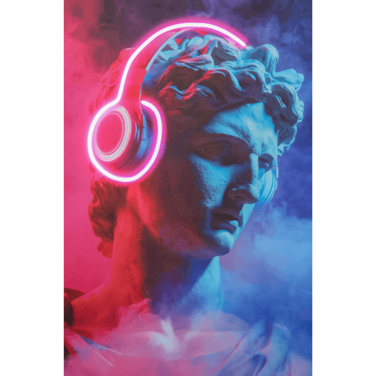 Nordih Art LED Neo Statue Beats 120×80 cm