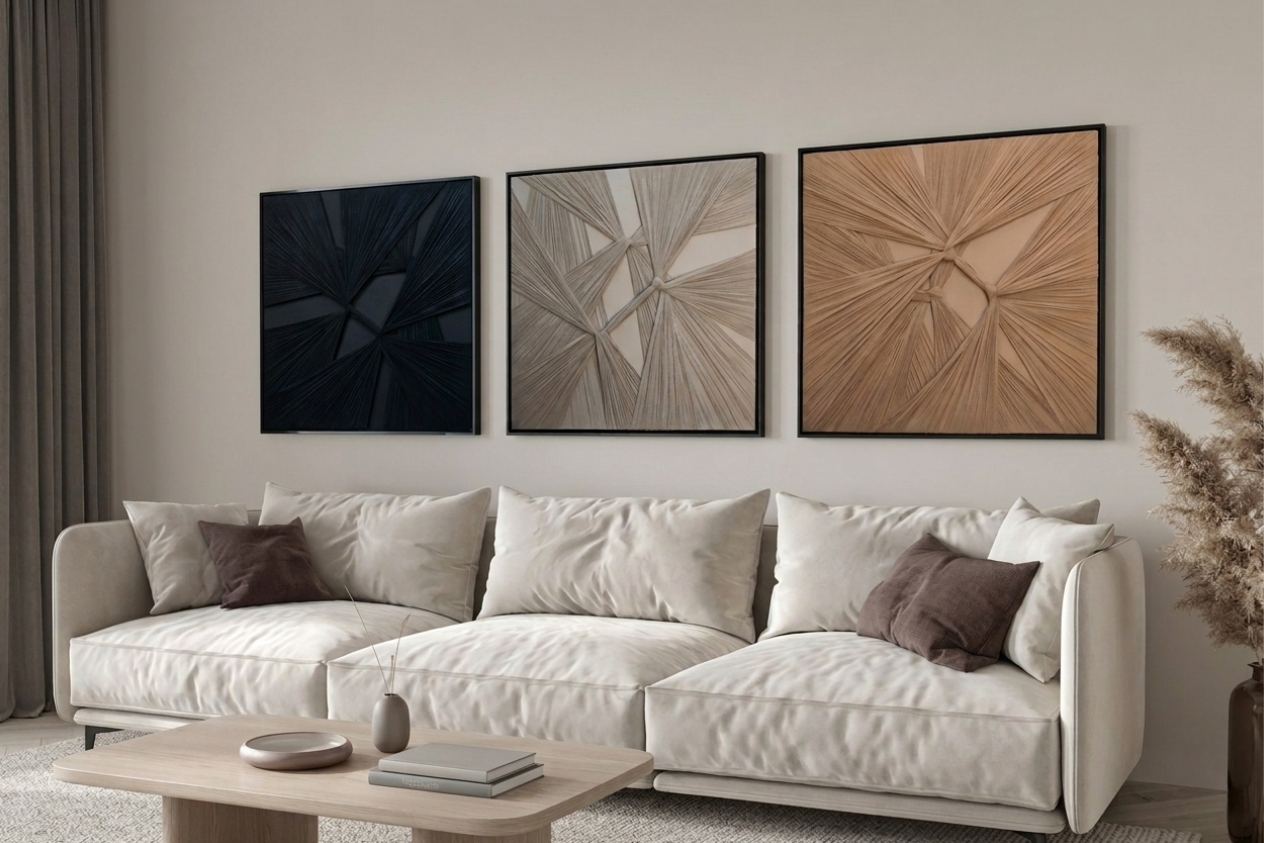Nordih fabric wall art
